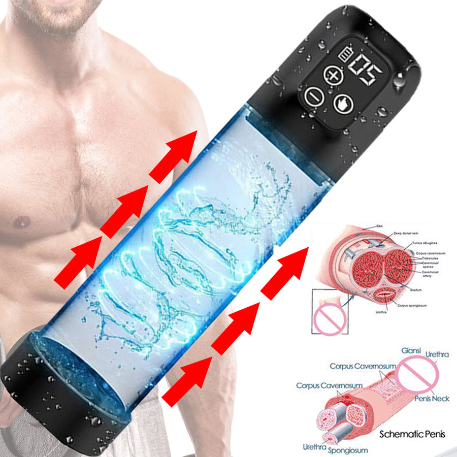 Electric Penis Water Pump Rechargeable Automatic Male Enlargement