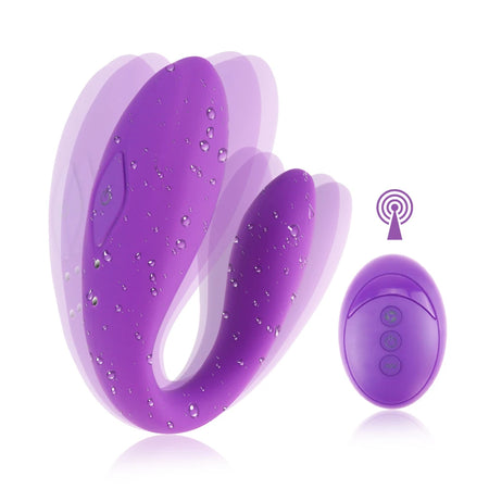 Panties Wireless Remote Control Clit Vibrator Quiet Dual Motor U Shape