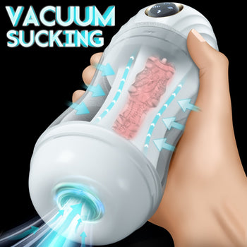 Real Automatic Sucking Male Masturbation Cup Oral Vagina Adult Suction