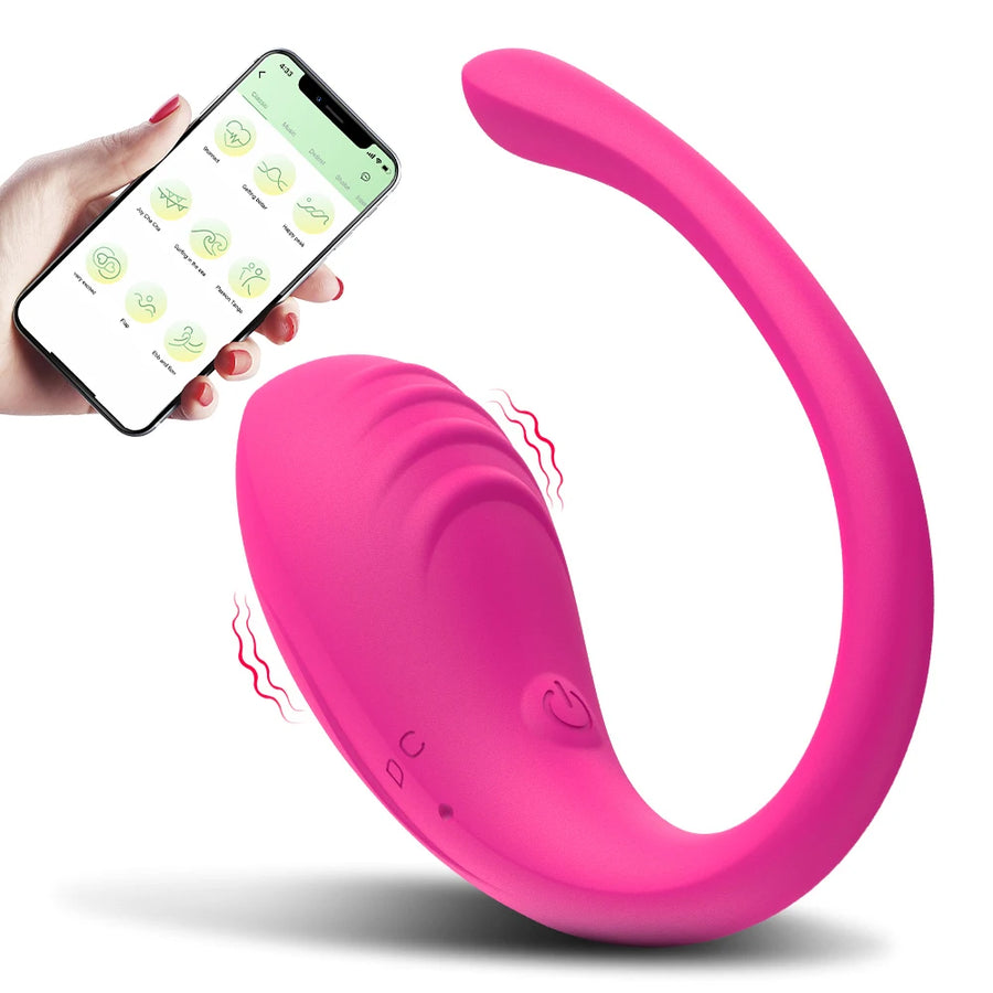 Wireless Bluetooth Dildo Vagina Vibrator for Couples APP Remote