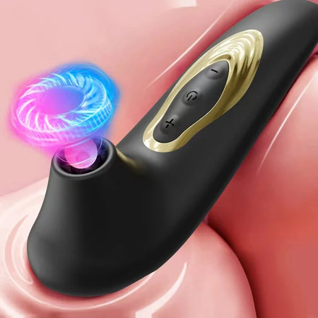 Powerful Sucking Vibrator Female Clitoral Nipple Massager 10 Frequency