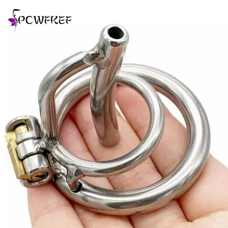 Male Chastity Urethral Catheter Penis Cage Chastity Belt Penis Lock