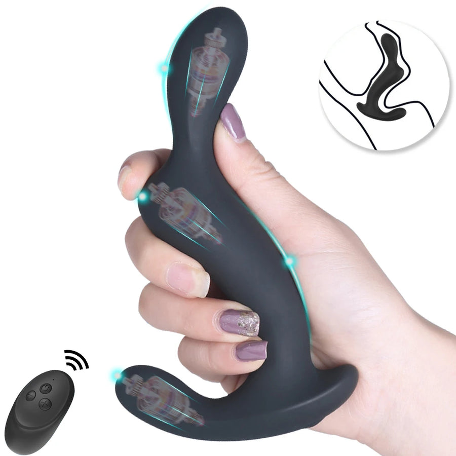 Anal Dildo Vibrator To Sex Tool For Men Prostate Massager Buttplug