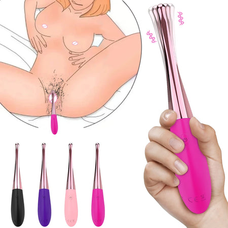 Powerful High Frequency Vibrators Nipple Clitoris G Spot Stimulator