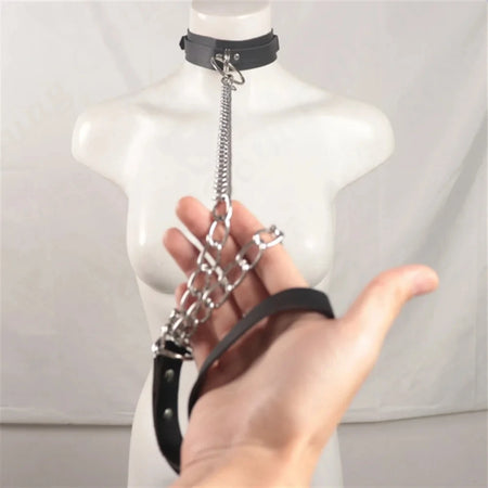 Bdsm Bondage Lingerie Sexy Chain Collar Harness Woman Accessories