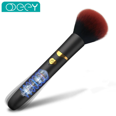 Makeup Brush G Spot Vibrator Sex Toys Powerful Vibrating Vagina Nipple